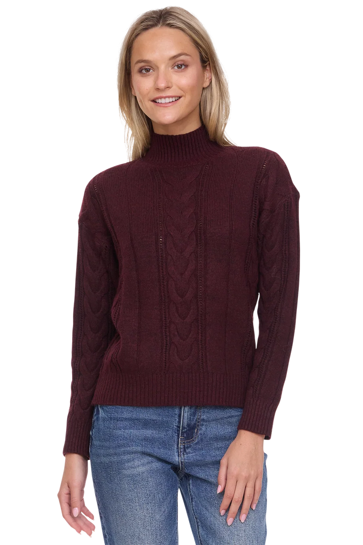 Opal Mock Neck Sweater