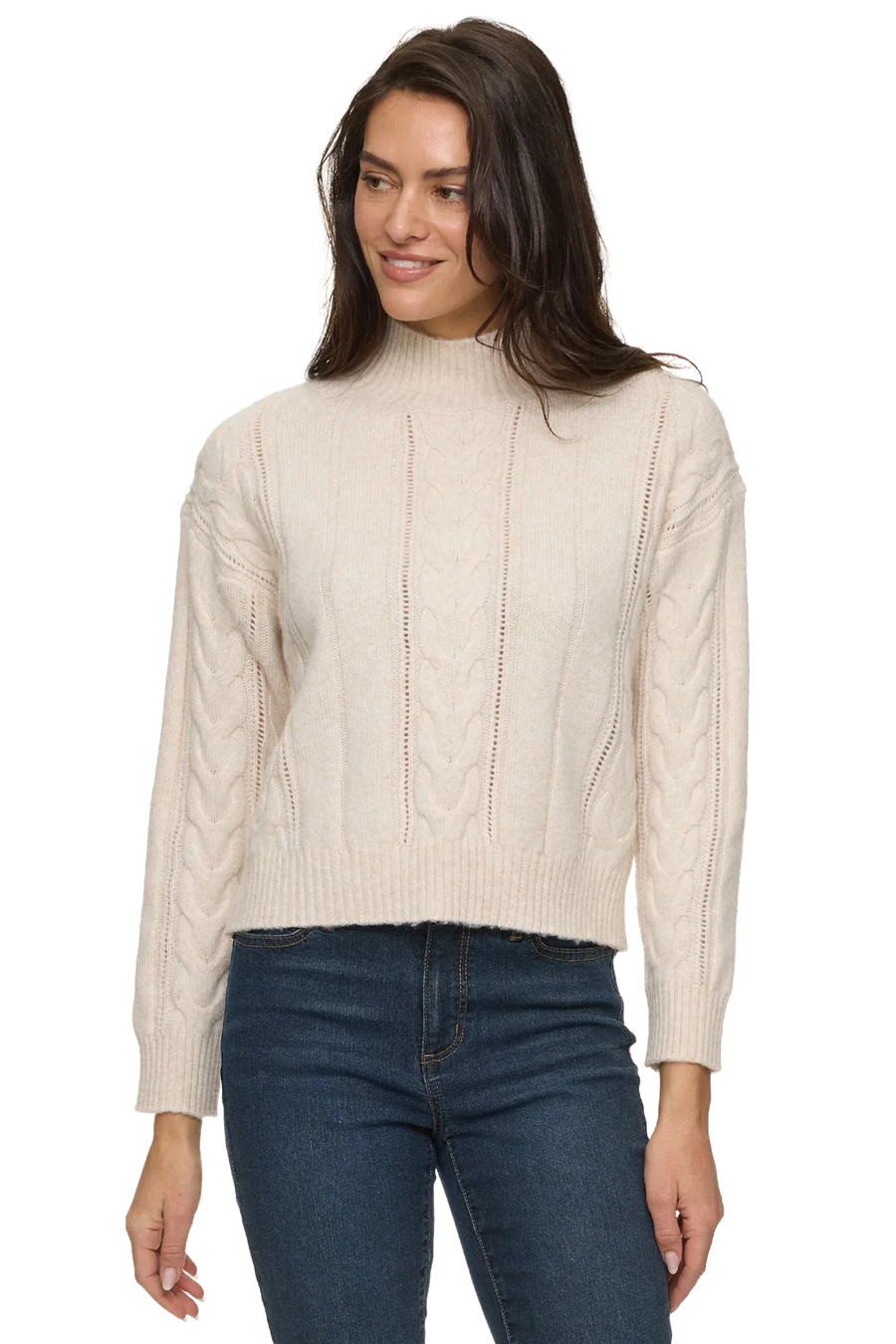 Opal Mock Neck Sweater