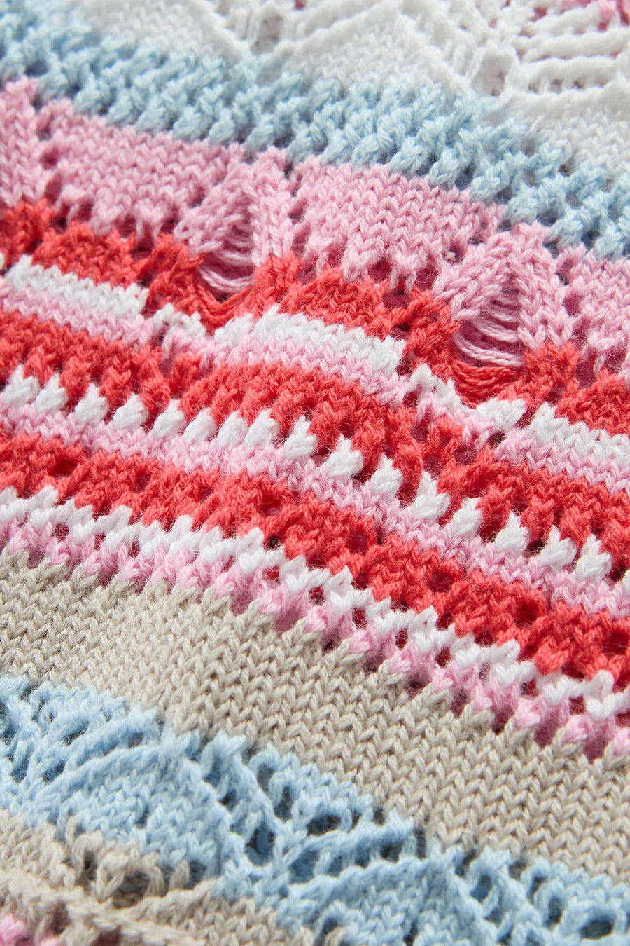 Dale Sleeveless Crochet Tank