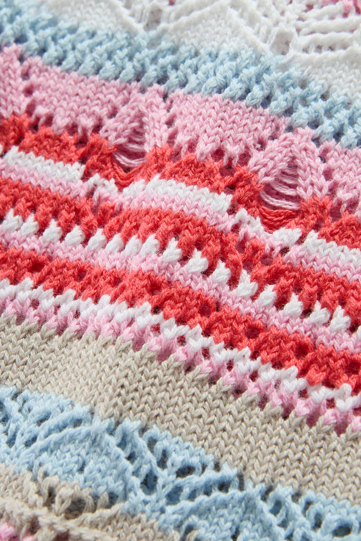 Dale Sleeveless Crochet Tank