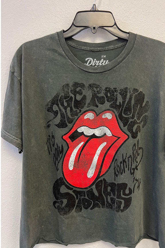 'It's Only Rock & Roll" Graphic Tee
