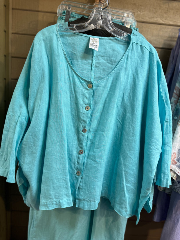 Button Down Box Top