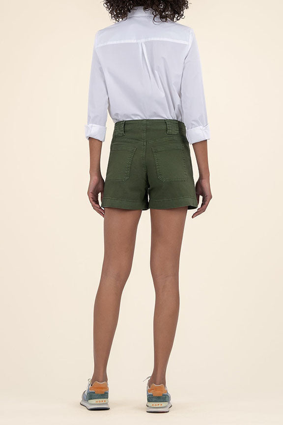 Jane High-Rise Short in Olive