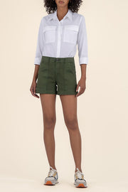 Jane High-Rise Short in Olive