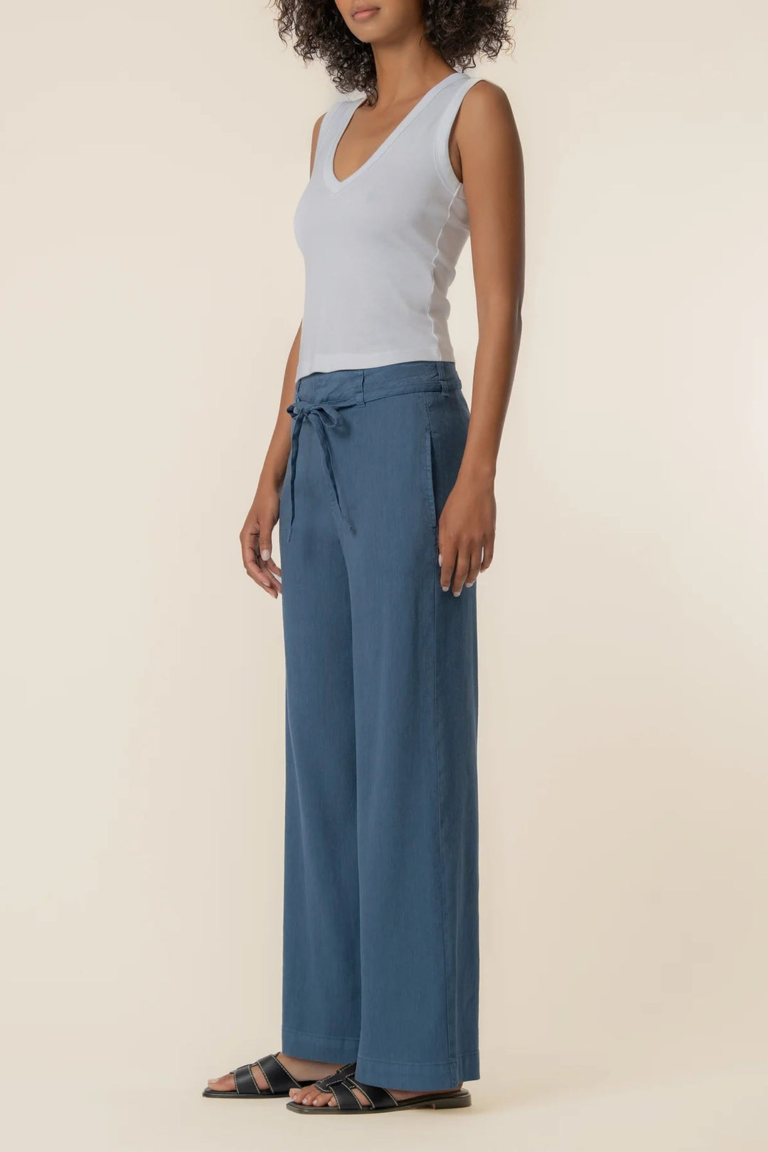Meg Linen Wide Leg Pant