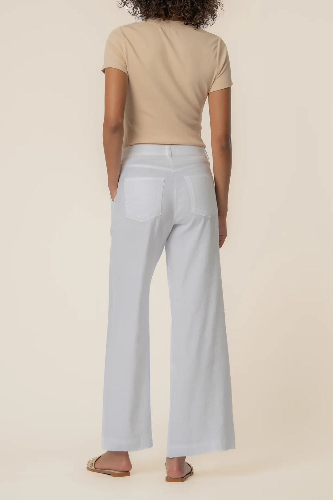 Meg Linen High-Waist Trouser