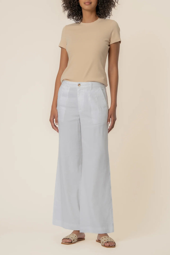 Meg Linen High-Waist Trouser