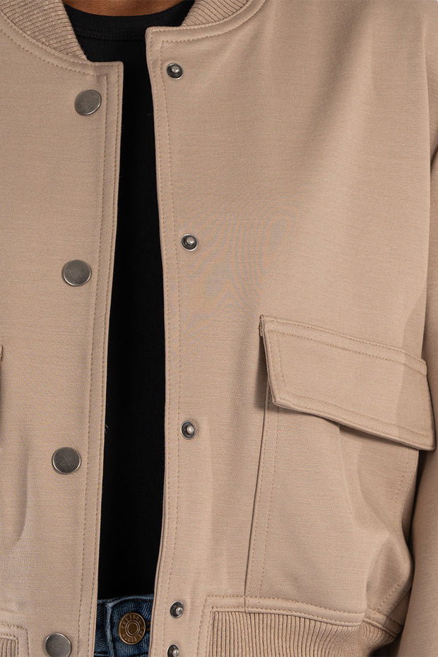 Camilla Twill Bomber Jacket