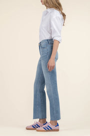 Kelsey High Rise Ankle Flare
