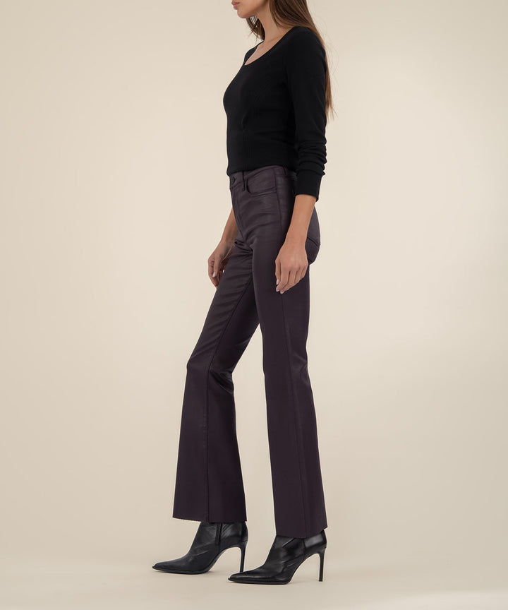 Stella Coated High Rise Flare