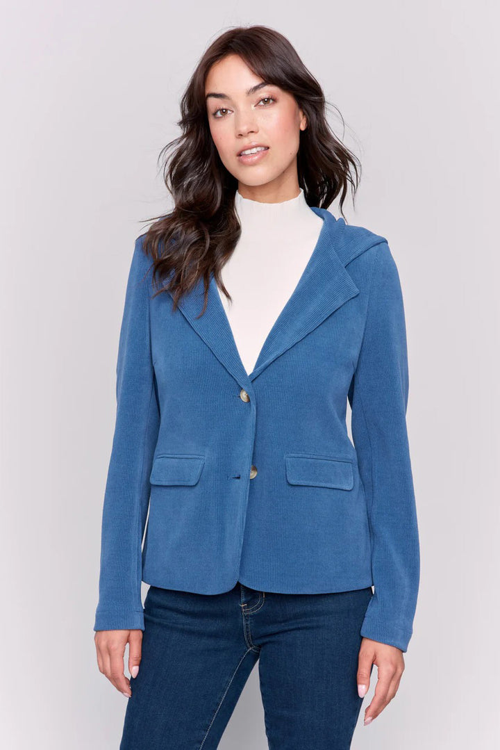 Knit Corduroy Jacket