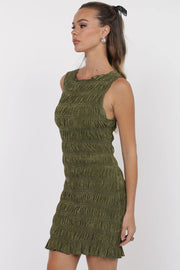 Hot Stuff Velvet Mini Dress