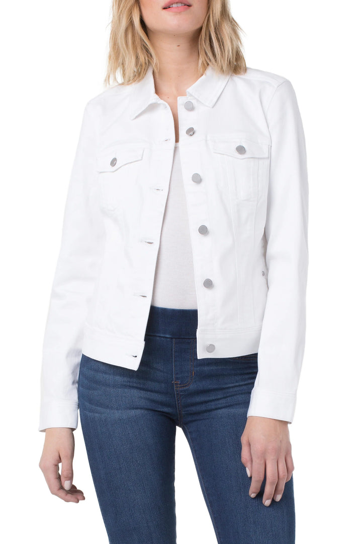 The Classic Jean Jacket in White