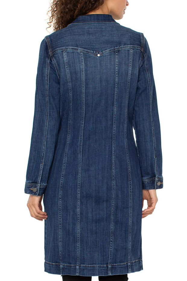 Long Length Trucker Jacket