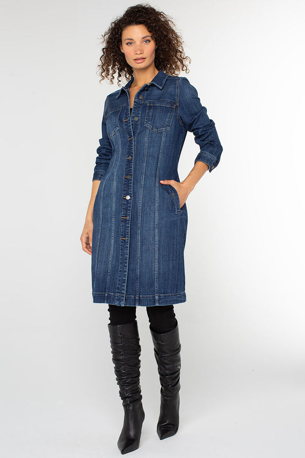 Long Length Trucker Jacket