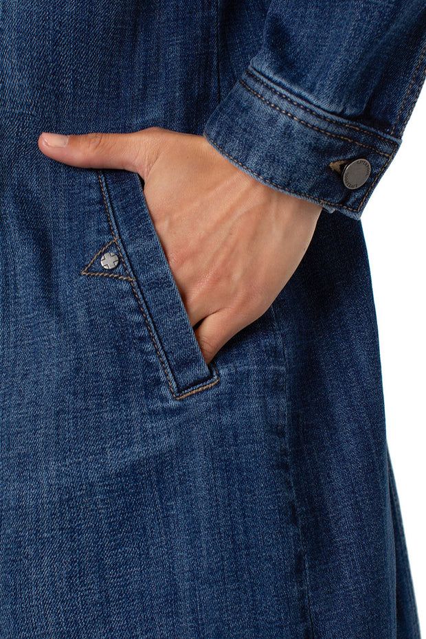 Long Length Trucker Jacket