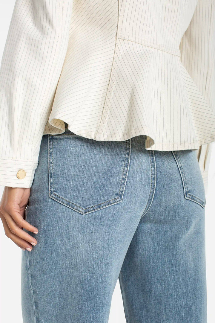 Fit and Flare Trucker Jacket