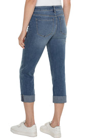 Cuffed Charlie Crop Skinny Jean