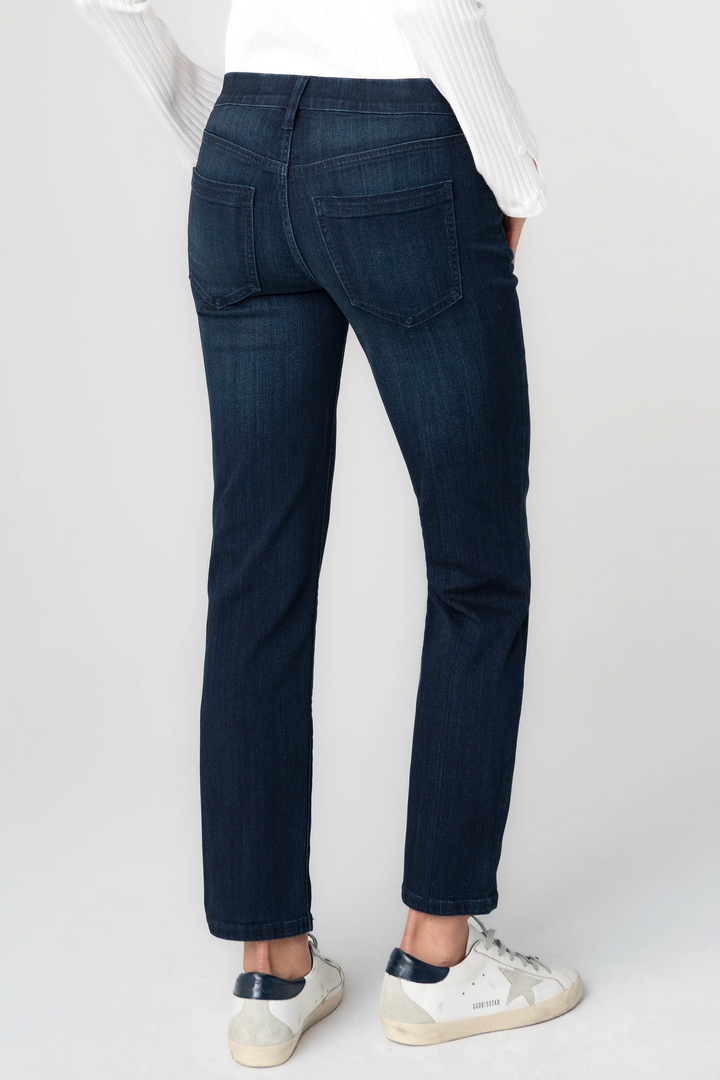 Rowan Low Rise Slim Fit Jean in Petunia Blue