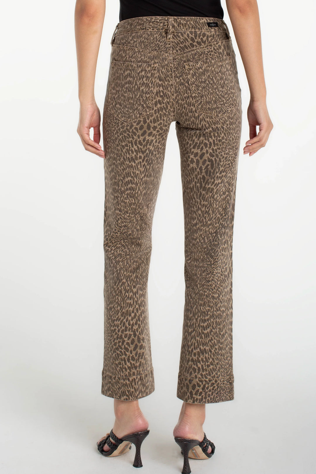 Kennedy Straight Leg in Abstract Animal Print