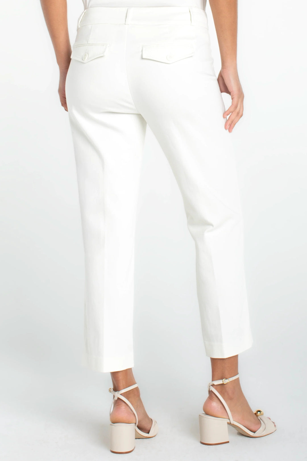 Welt Pocket Cropped Trouser