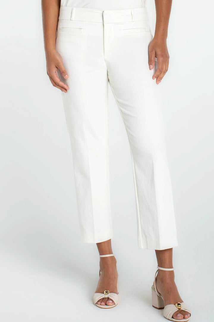 Welt Pocket Cropped Trouser