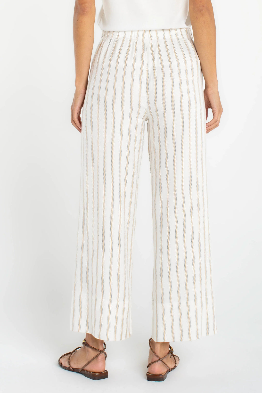 Cropped Wide Leg Pant