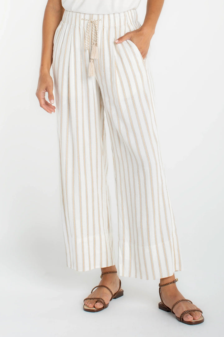 Cropped Wide Leg Pant
