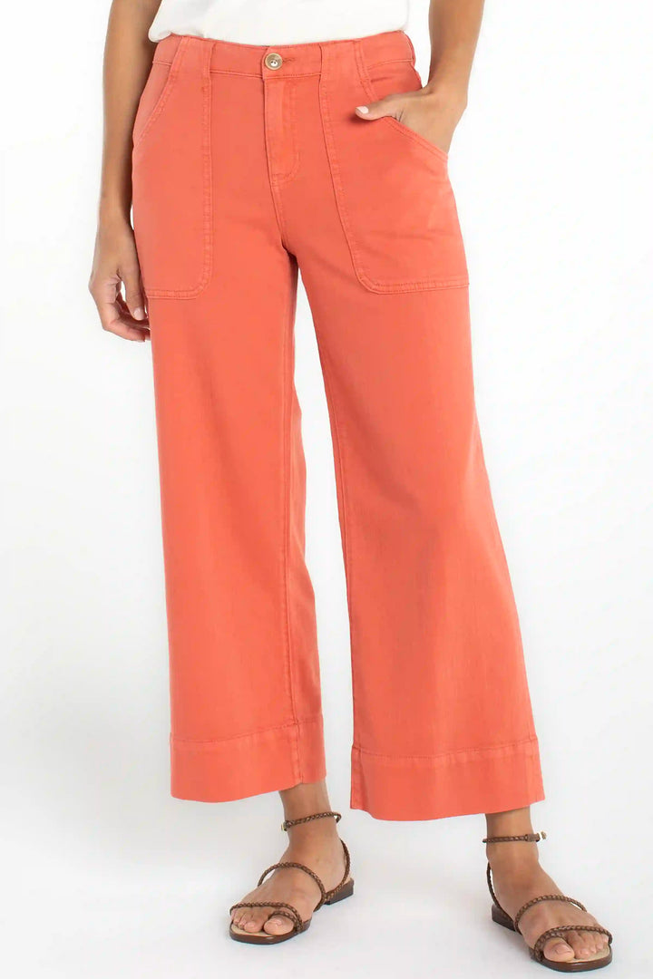 Stride Wide Leg Crop Utility Cargo Pant