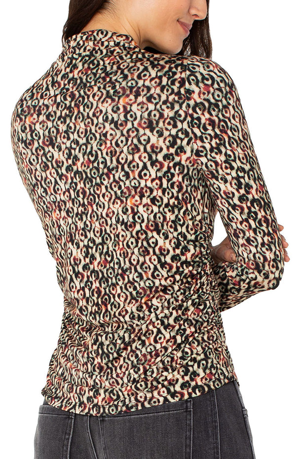 Mock Neck Knit Top