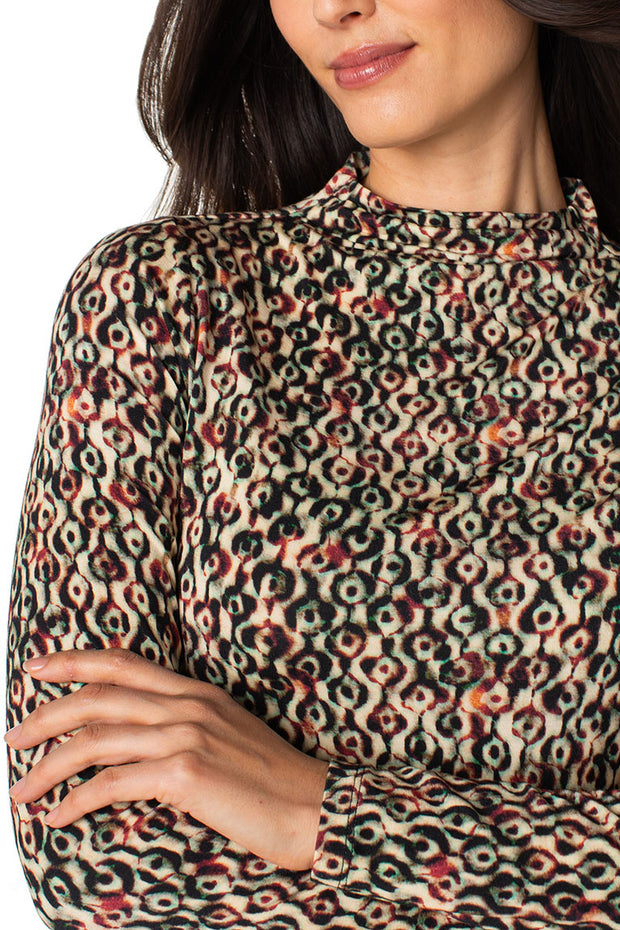 Mock Neck Knit Top