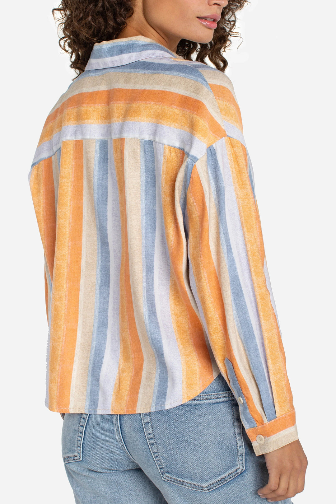 Relaxed Fit Button Up Shirt