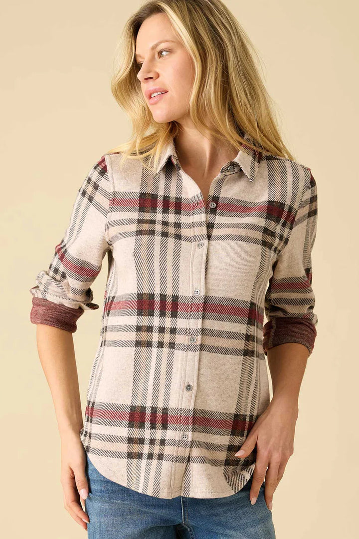 Adelaide Stretch Flannel Shirt