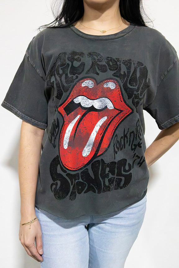'It's Only Rock & Roll" Graphic Tee