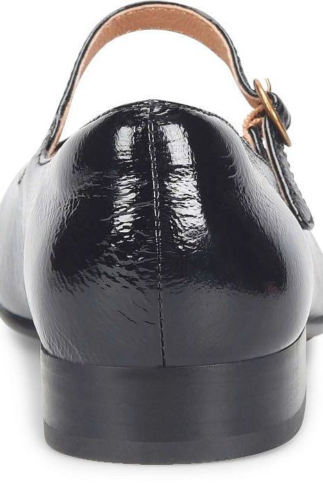 Elsey Strap Shoe - Black Patent