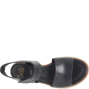Morgan Leather Sandal - Black