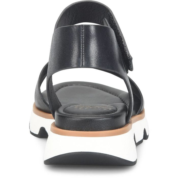 Morgan Leather Sandal - Black