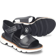 Morgan Leather Sandal - Black