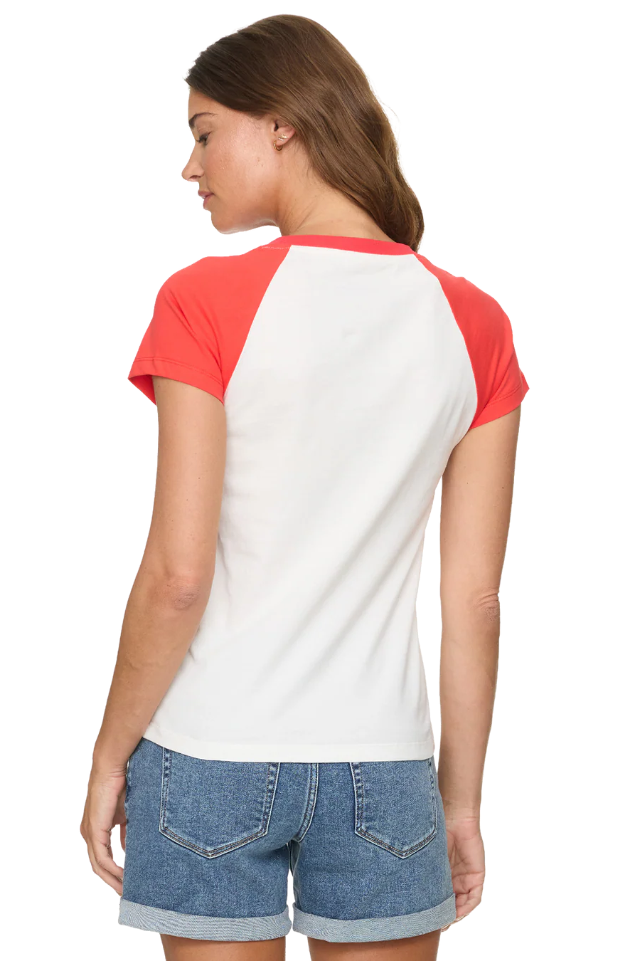 Flagg Short Raglan Sleeve Tee