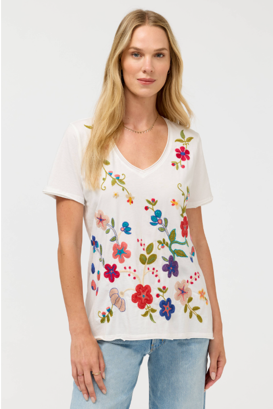 Estrella Everyday Tee in White