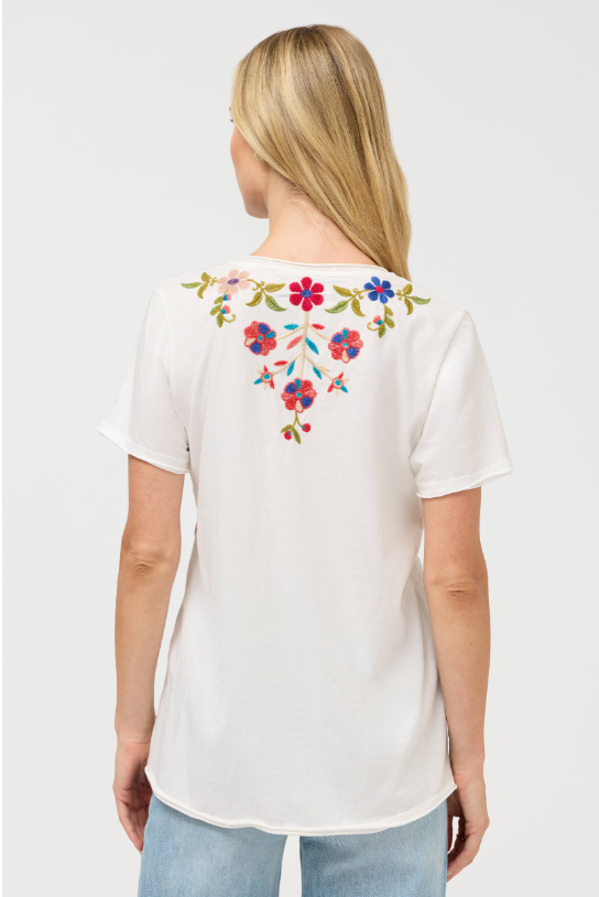 Estrella Everyday Tee in White