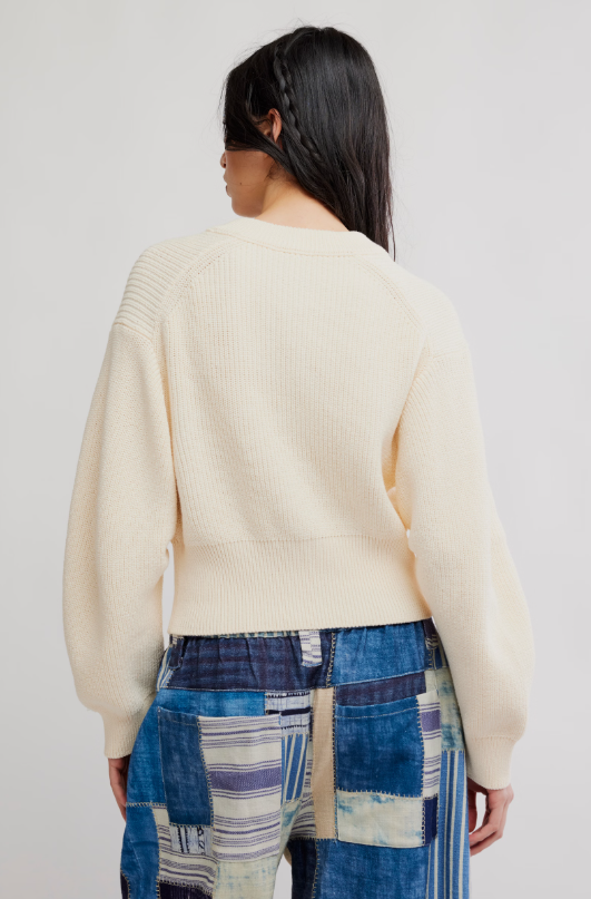 Vienna Cardigan in Vanilla