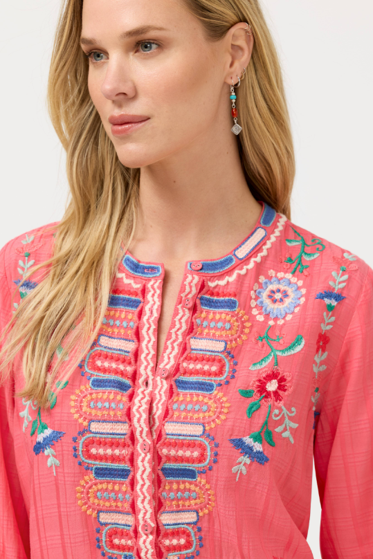 Vintage Henley Tunic