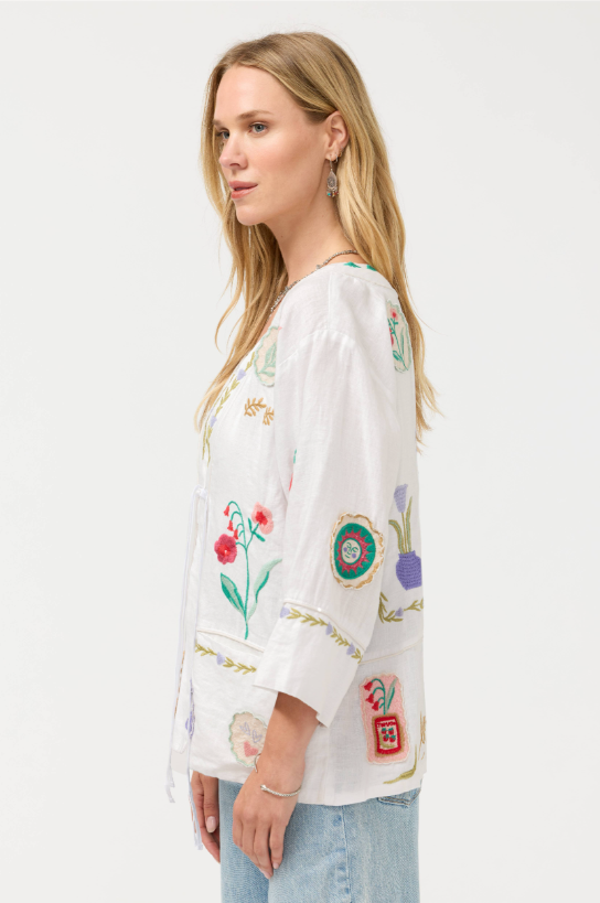 Wide Hem Kimono