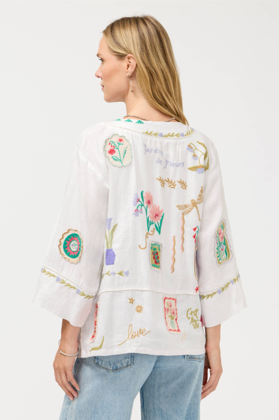 Wide Hem Kimono