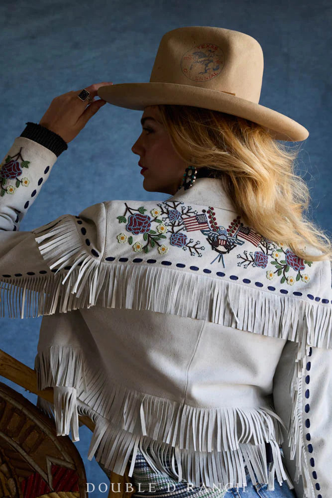 Treaty of Peace Sheep Suede Jacket