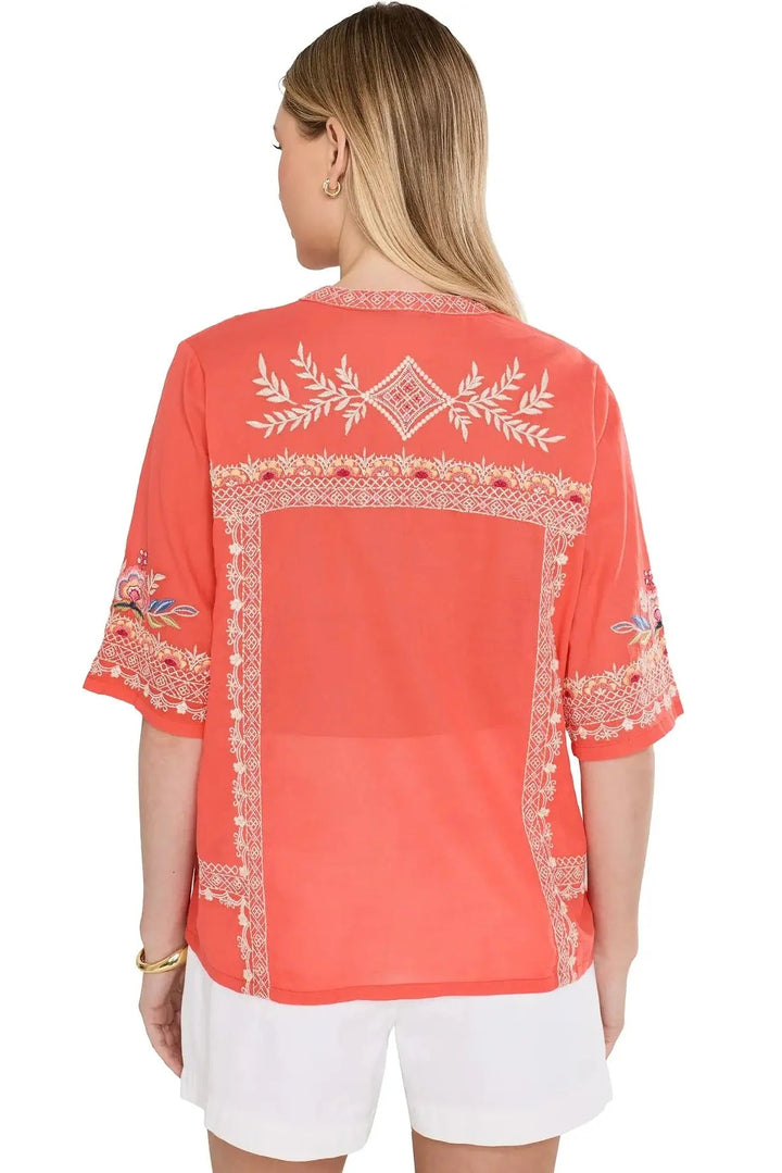 Uma Easy V-neck Top