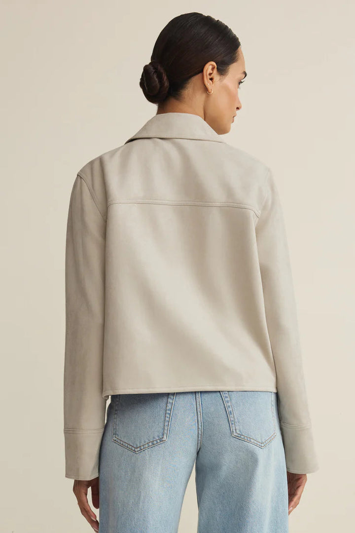 Dillon Faux Suede Jacket