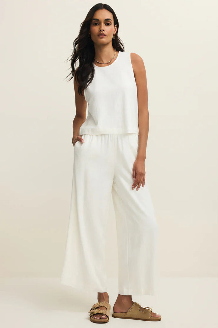 Scout Linen Pant in White