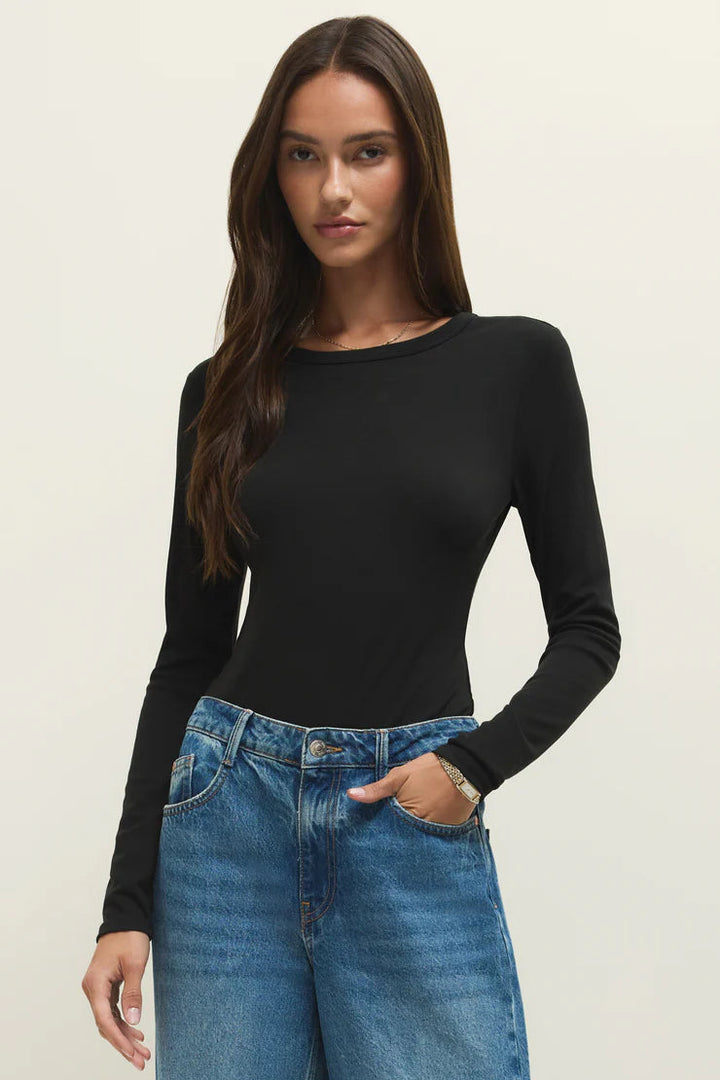 Second Skin Crew in Black